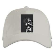 Baseball cap with Print Star Wars Storm Trooper - white