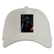 Baseball cap with Print Star Wars Darth Vader - white