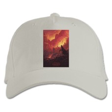 Baseball cap with Print Star Wars Red Print - white