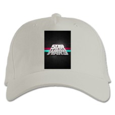 Baseball cap with Print Star Wars Big Logo - white