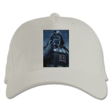 Baseball cap with Print Star Wars Darth Vader Hero Print - white