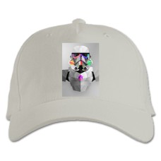 Baseball cap with Print Star Wars Modern Storm Trooper - white