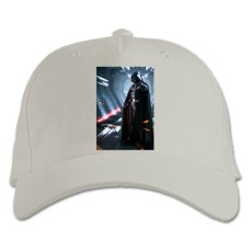 Baseball cap with Print Star Wars Hero Darth Vader - white