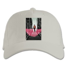 Кепка з принтом Джокер Лякаючий Героїчний Принт - біла