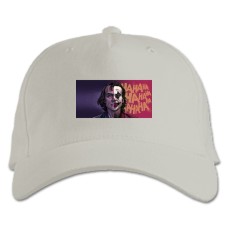 Бейсболка с принтом Джокер Арт Версия Принт - белая