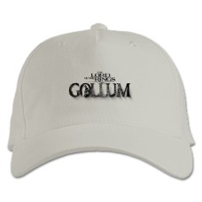 Baseball cap with Print The Lord Of The Rings Gollum Logo - white