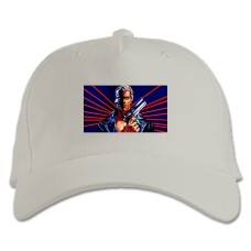 Baseball cap with Print The Terminator Art Edition - white