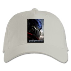 Baseball cap with Print Transformers Theme - white