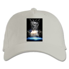 Baseball cap with Print Transformers Print - white