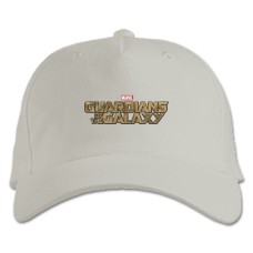 Бейсболка с принтом Марвел Стражи Галактики Логотип - белая
