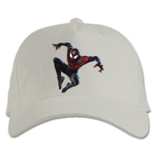 Бейсболка с принтом Марвел Человек Паук Принт - белая
