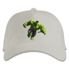 Бейсболка с принтом Марвел Халк Принт - белая