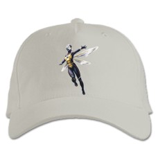 Бейсболка с принтом Марвел Оса - белая