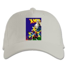 Baseball cap with Print X-Men Cute Print - white