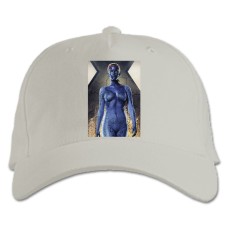 Baseball cap with Print X-Men Mystique Hero - white