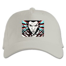 Baseball cap with Print X-Men Wolverine Art - white