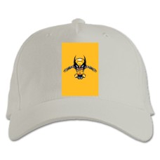 Baseball cap with Print X-Men Wolverine Yellow Art - white