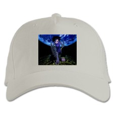 Baseball cap with Print Alita Battle Angel Anime Edition - white