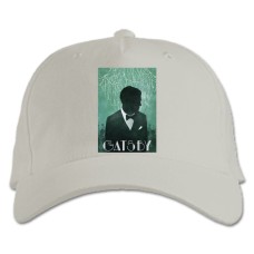 Baseball cap with Print The Great Gatsby Green Print - white
