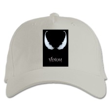 Baseball cap with Print Venom Theme - white