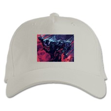 Baseball cap with Print Venom Art Version - white