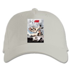 Baseball cap with Print 22 Jump Street Theme - white