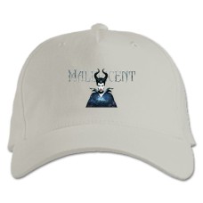 Бейсболка с принтом Малефисента Героический Принт - белая