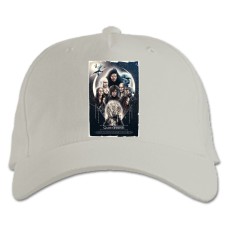 Baseball cap with Print Game Of Thrones Theme - white