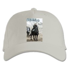 Baseball cap with Print Game Of Thrones Jon Snow Hero - white