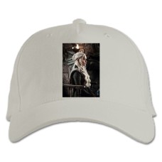Baseball cap with Print Game Of Thrones The Mother Of Dragons - white