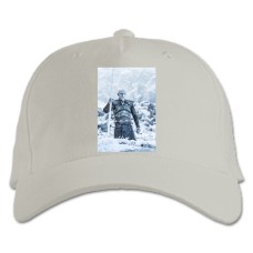 Baseball cap with Print Game Of Thrones Night King Hero - white