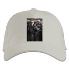 Baseball cap with Print Game Of Thrones Sansa Stark - white