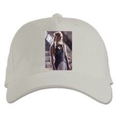 Baseball cap with Print Game Of Thrones Daenerys Targaryen - white