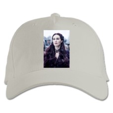 Baseball cap with Print Game Of Thrones Melisandre - white
