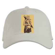 Baseball cap with Print Game Of Thrones GTA Edition Daenerys Targaryen - white
