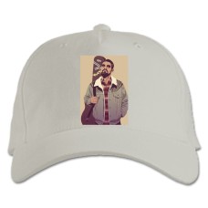 Baseball cap with Print Game Of Thrones GTA Edition Drogo - white