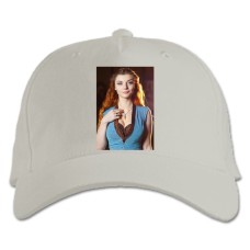 Baseball cap with Print Game Of Thrones Margaery Tyrell - white