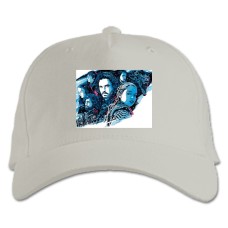 Baseball cap with Print Game Of Thrones Heroes - white