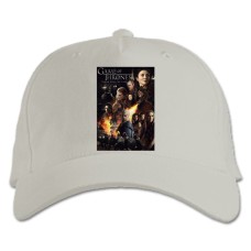 Baseball cap with Print Game Of Thrones Print Heroes - white