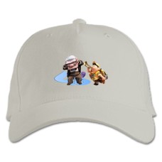 Baseball cap with Print Up Main Characters - white