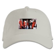 Кепка з принтом Покидьки Герої Принт - біла