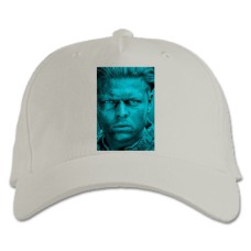 Baseball cap with Print Vikings Hero - white
