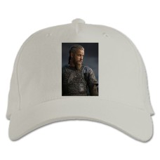 Baseball cap with Print Vikings Hero Print - white