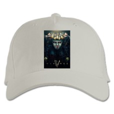 Baseball cap with Print Vikings Theme Print - white