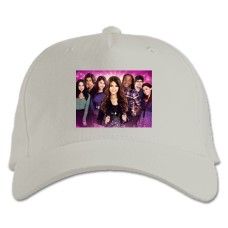 Baseball cap with Print Victorious Main Heroes Print - white