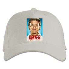 Baseball cap with Print Dexter Main Theme - white