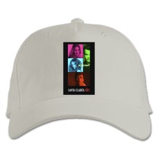 Baseball cap with Print Santa Clarita Diet Heroes - white