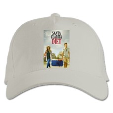 Baseball cap with Print Santa Clarita Diet Theme - white