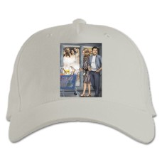 Baseball cap with Print Santa Clarita Diet Theme Print - white