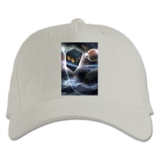 Baseball cap with Print Doctor Who Tardis - white